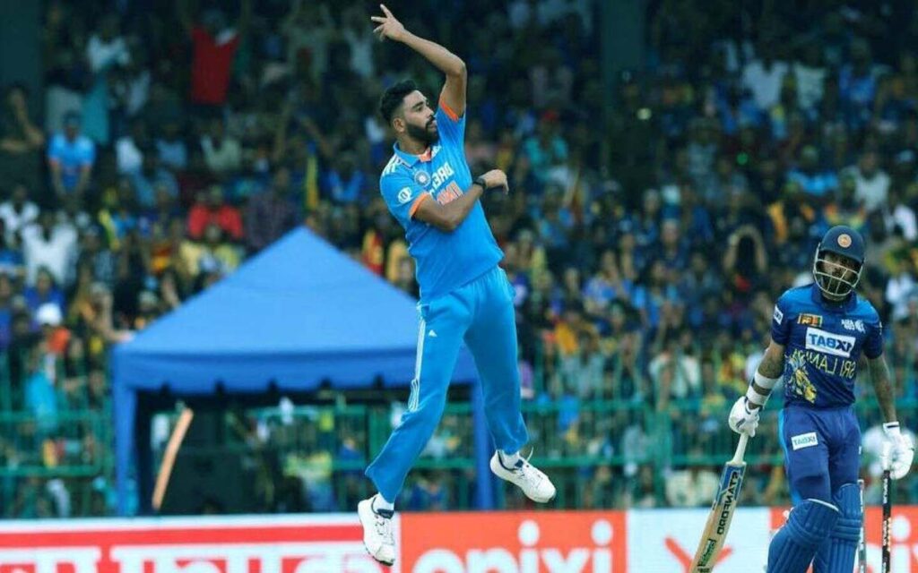 No.1 Ranking Mohammed Siraj